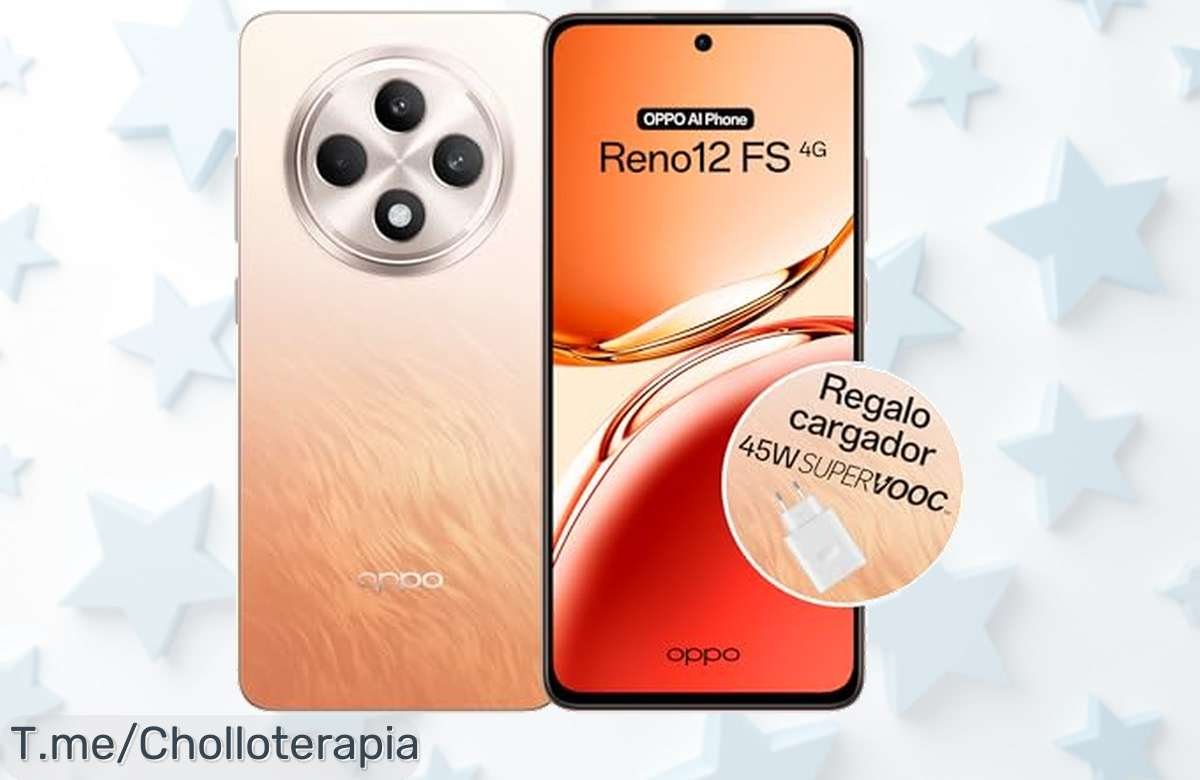 Descubre el OPPO Reno12FS 4G, un super chollo con cámara de 50 MP y batería duradera. Aprovecha este ofertón único y acelera tu compra antes de que se agote.