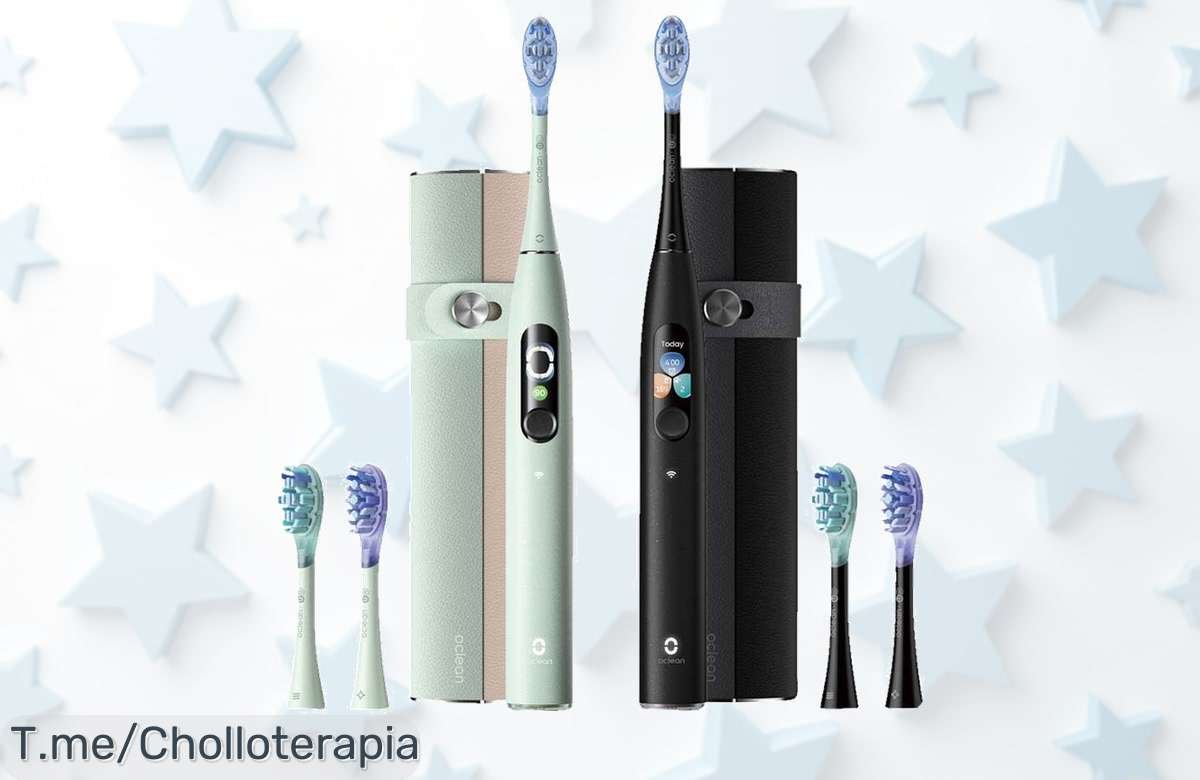 Descubre el Oclean X Ultra S, el cepillo eléctrico que transforma tu sonrisa con tecnología avanzada. ¡No te pierdas este super chollo y actúa ya antes de que se agote!