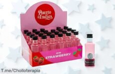 Descubre el Pack 24 Miniaturas de Ginebra de Fresa Premium a un precio loco: sabor inigualable, color vibrante y una oferta limitada que no puedes dejar escapar ¡Compra ya!