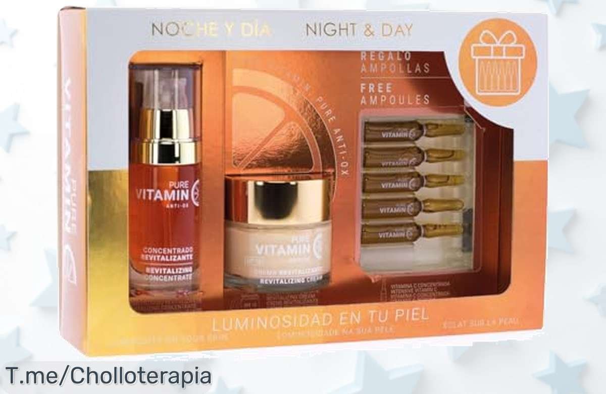 Descubre el Pack Regalo de Vitamina C: ¡Hidratación y Luminosidad como Nunca Antes con 5 Ampollas Gratis! Aprovecha este Ofertón Único, ¡Solo por Tiempo Limitado!