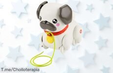 Descubre el Paseo al Perrito Pug de FisherPrice: un juguete nunca visto que anima a caminar y explorar, ¡aprovecha nuestro descuento brutal antes de que se agote!