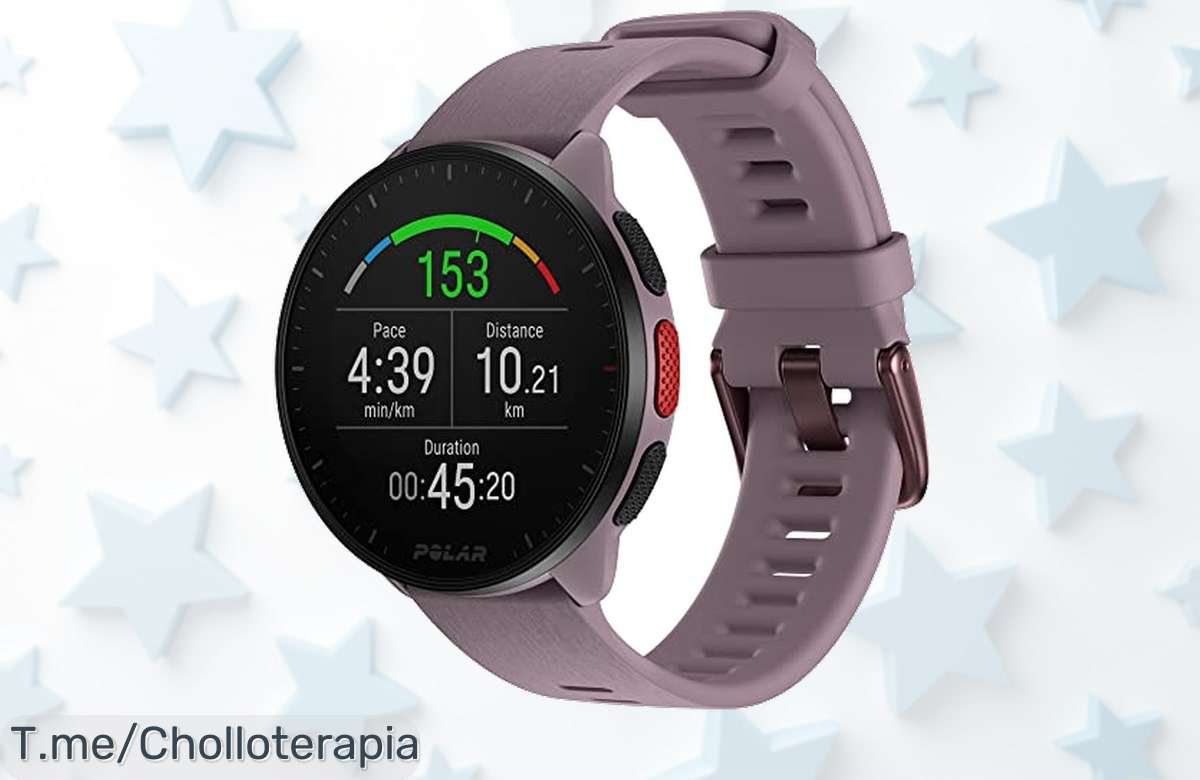 Descubre el Polar Pacer: un reloj GPS ligero que mejora tu rendimiento. Aprovecha este ofertón único y corre por él ahora, ¡los stock son limitados!