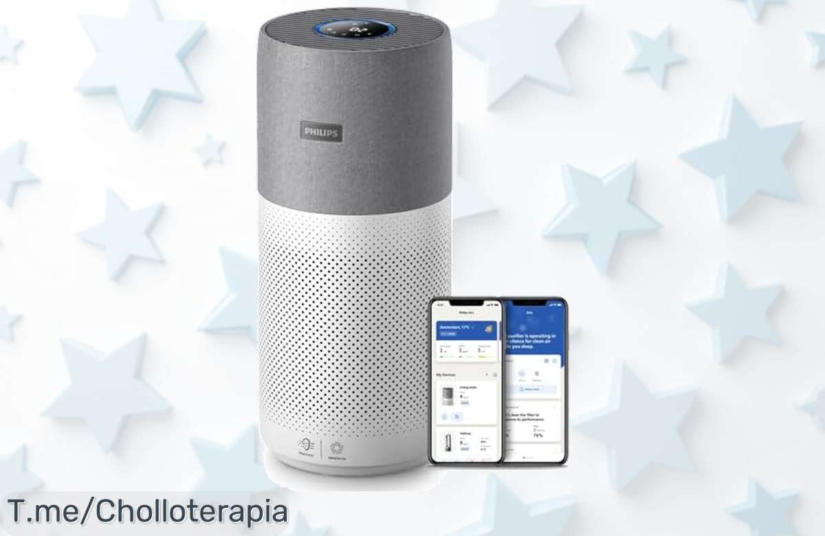 Descubre el Purificador de Aire Philips 4000i y transforma tu hogar con aire puro en solo 5 minutos, oferta limitada a precio loco. ¡Actúa ya y respira felicidad!