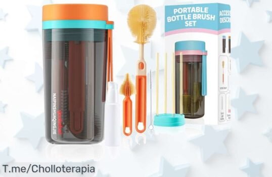 Descubre el Set Limpia Biberones Orzbow: limpieza fácil, compacta y todo en uno ¡No te pierdas este super chollo! Compra ahora antes de que se agote esta oferta única