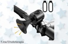 Descubre el Timbre Bicicleta Electrónico a un precio loco, con bocina de 120 dB que te hará escuchar ¡Hazlo tuyo ya, esta oferta única se va volando!