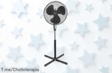 Descubre el Ventilador de Pie Bestron Summer Breeze a un precio loco, controla la brisa perfecta desde tu sofá y aprovecha este ofertón único antes que se agote