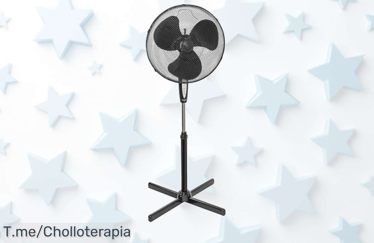 Descubre el Ventilador de Pie Bestron Summer Breeze a un precio loco, controla la brisa perfecta desde tu sofá y aprovecha este ofertón único antes que se agote.