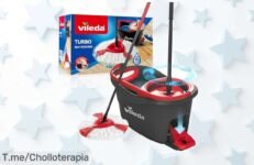Descubre el Vileda Turbo: Limpieza rápida y fácil sin mancharte las manos, ¡con un super chollo que no se repetirá! Aprovecha esta oferta y haz tus suelos brillar ya
