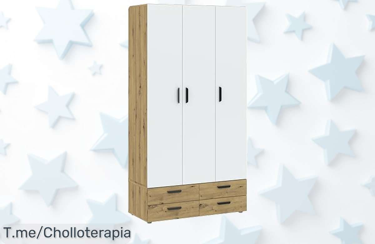 Descubre el armario Italo, un chollazo con gran capacidad y diseño adaptable que transformará tu hogar. ¡Aprovecha este ofertón antes de que se agote!