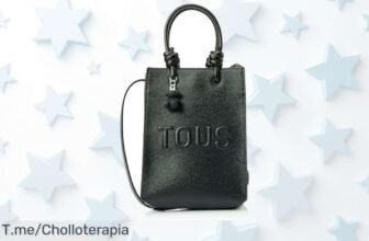 Descubre el bolso Tous Mini Bolso Pop T LA Rue New en negro: diseño chic y único que roba miradas ¡No dejes pasar este ofertón, compra ahora antes de que se agoten!