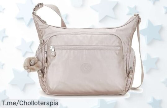 Descubre el bolso bandolera Kipling Gabbie: organización y estilo a un precio loco, ¡no dejes pasar este ofertón limitado que hará brillar tus días!