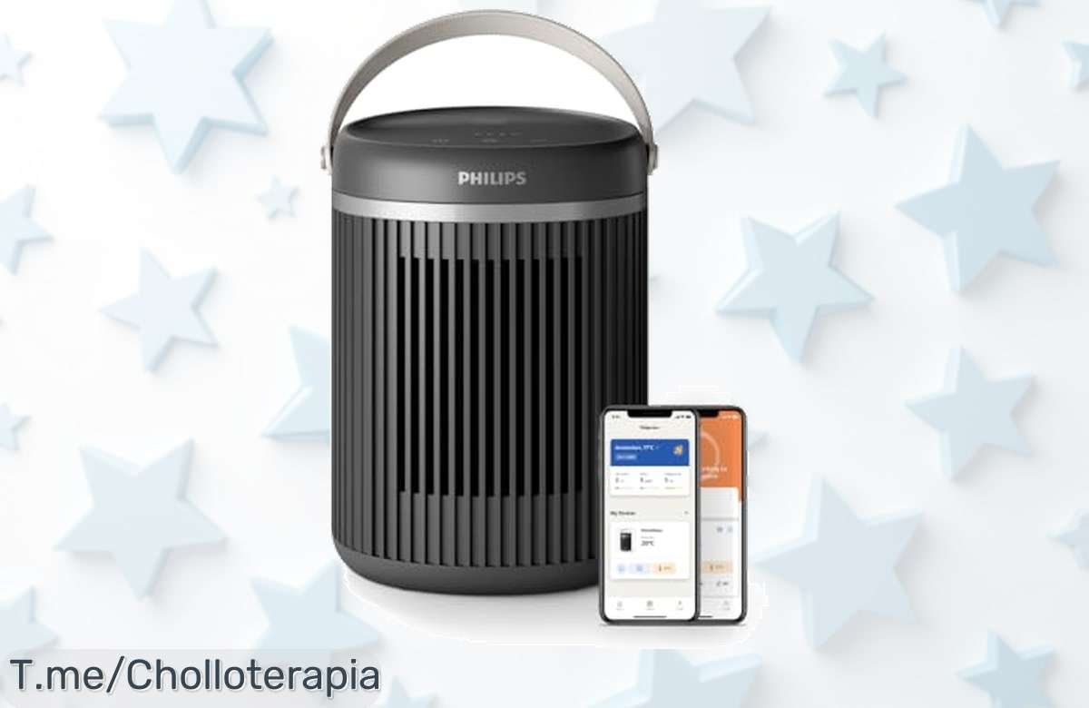 Descubre el calefactor Philips que calienta tu hogar en 2 segundos, silencioso y controlado desde el móvil. Super chollo con 50% de ahorro energético ¡Compra ya antes de que se agote!