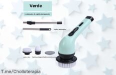 Descubre el cepillo eléctrico 9-en-1 a un precio loco, limpia con facilidad y rapidez, ¡no te quedes sin él! Oferta limitada, compra ya antes que se agote