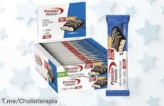 Descubre el chollo del año: Premier Protein Bar Crispy Cookie, ¡50% proteína y solo 0,8 g de azúcar! No te quedes sin probar este ofertón limitado ¡Compra ahora!