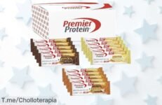 Descubre el chollo del mes: Barritas Premier Protein Deluxe con 20g de proteína, sabor irresistible y cuida tu figura ¡Aprovecha este ofertón antes que se acabe!
