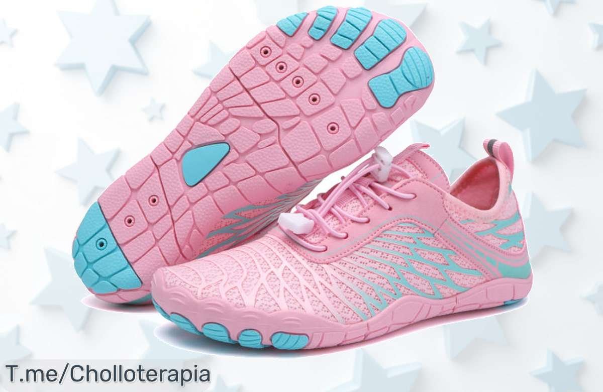Descubre el chollo del verano con nuestras zapatillas deportivas ultra suaves y frescas, ¡perfectas para gimnasio y playa! Aprovecha esta oferta limitada y compra ya.