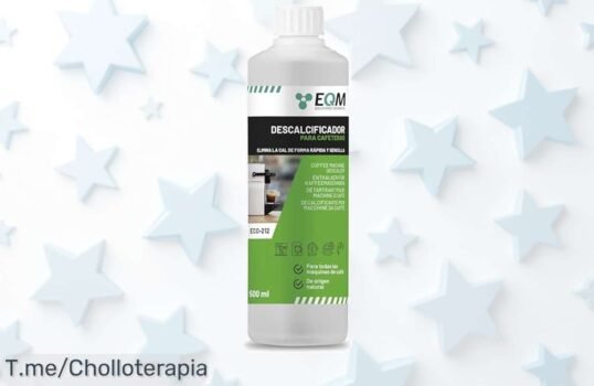 Descubre el descalcificador EQM ECO212 y elimina la cal para disfrutar del mejor café, ¡super chollo a precio loco! No te quedes sin el tuyo, actúa ya antes que se agote