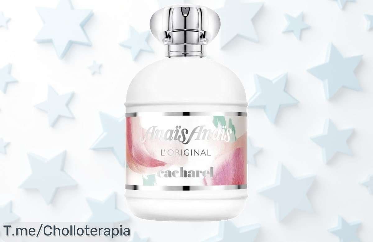 Descubre el encantador Cacharel Anaïs Anaïs: perfume romántico de 100ML a precio loco. Deja huella con tu aroma único, ¡aprovecha este super chollo antes que se agote!