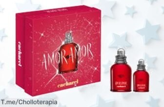 Descubre el estuche Amor Amor de CACHAREL, un aroma irresistible que te hará brillar Aprovecha este super chollo y compra ahora antes de que se agote por tiempo limitado