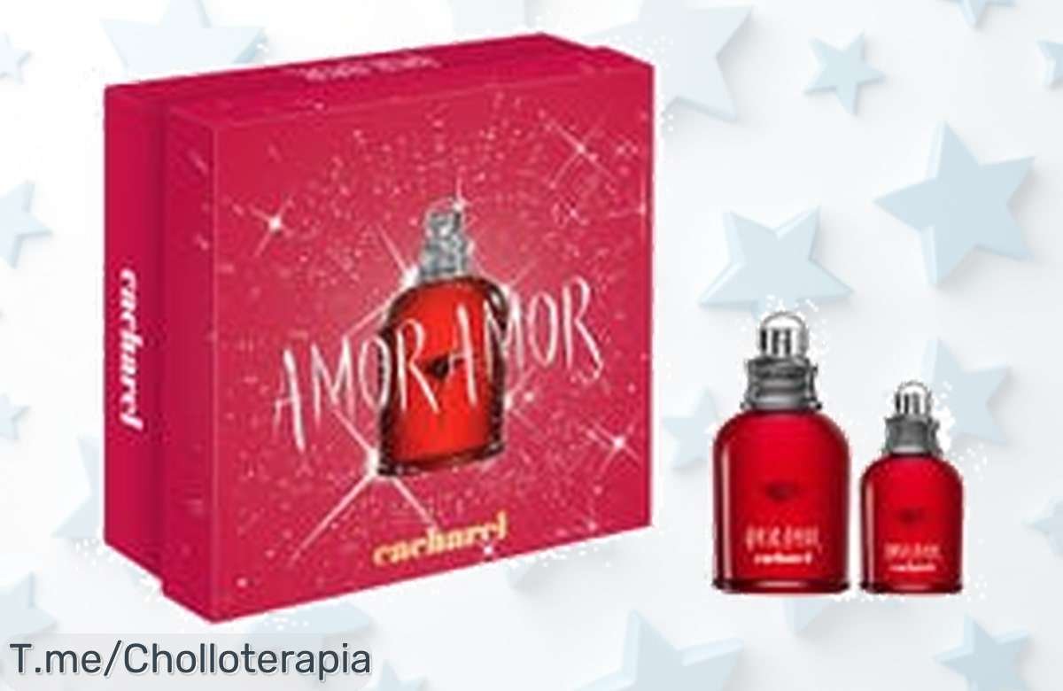 Descubre el estuche Amor Amor de CACHAREL, un aroma irresistible que te hará brillar. Aprovecha este super chollo y compra ahora antes de que se agote por tiempo limitado.