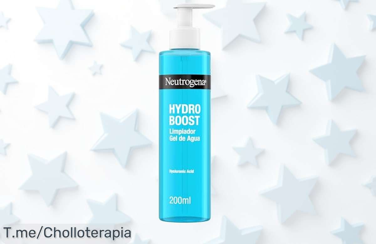 Descubre el gel limpiador Neutrogena Hydro Boost y siente la frescura de una piel hidratada todo el día, ¡aprovecha este ofertón antes de que se acabe!