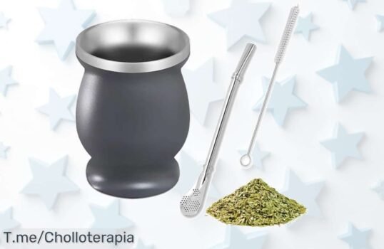 Descubre el juego de té mate que todos desean: acero inoxidable, limpieza fácil y bebidas perfectas todo el año ¡Aprovecha este super chollo antes de que se agoten!
