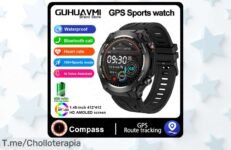Descubre el nuevo reloj inteligente militar que cambiará tu vida: pantalla AMOLED y modo deportivo ¡No dejes pasar este ofertón con descuento brutal! Compra ahora antes de que se agote