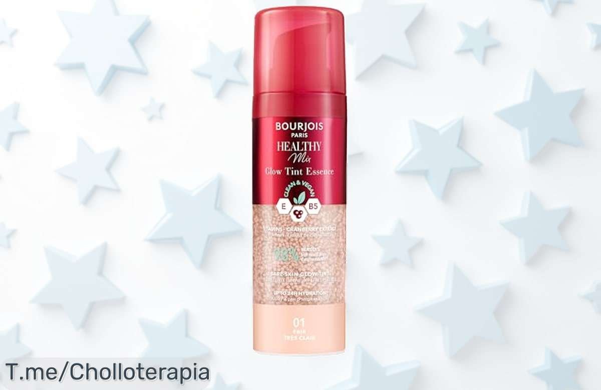 Descubre el ofertón de la base de maquillaje Bourjois Healthy Mix Essence: ¡hidratación continua y vitaminas para una piel radiante! ¡Aprovecha este precio loco antes que se acabe!