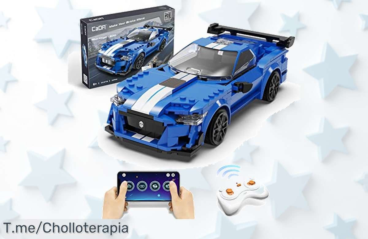 Descubre el ofertón del Set de Construcción Blue Knight: 306 piezas para crear y aprender jugando. ¡No te lo pierdas, compra ahora antes que se agote!