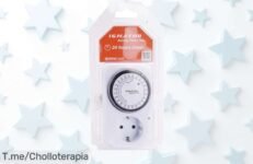 Descubre el ofertón del Temporizador Analógico Ignator 16A: control total de tus dispositivos cada 15 minutos ¡No te quedes sin este chollo, compra ya antes que se agote!