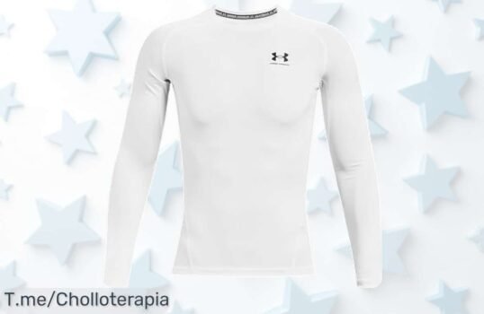 Descubre el ofertón del año: Camiseta Under Armour que seca rápido y elimina olores, ¡protege tu piel con estilo! Solo por hoy, no dejes pasar este super chollo