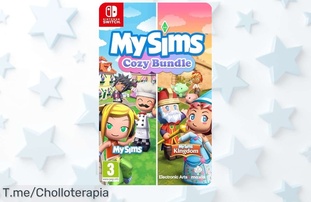 Descubre el ofertón del año: MySims Colección Sofa y Mantita para Switch. Crea tu mundo, vive aventuras adorables ¡y aprovecha este precio loco antes de que se agote!