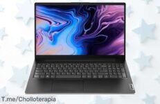 Descubre el ofertón del mes: Potente portátil Lenovo V15 con Intel Core i3 y 512GB SSD, velocidad sin límites a un precio loco ¡Compra ya antes de que se agote!