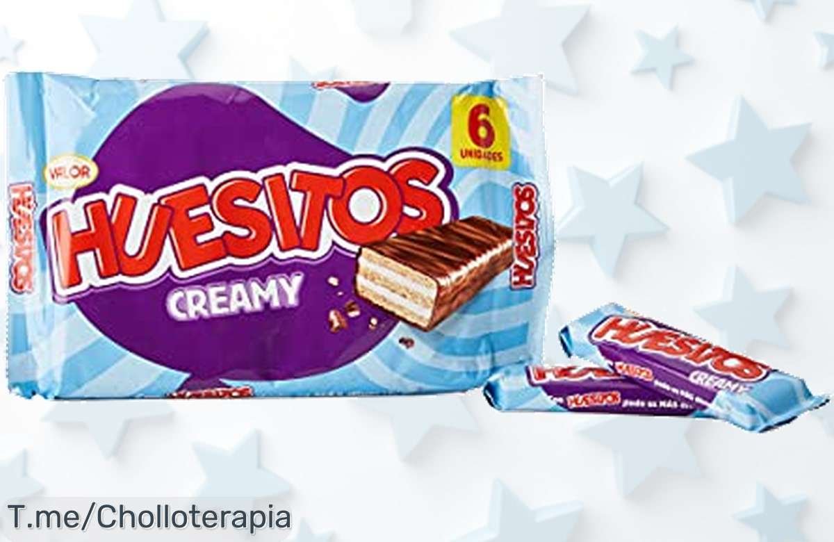 Descubre el sabor irresistible de Huesitos: crujientes barritas cubiertas de chocolate con leche a un precio loco, ¡aprovéchalo antes que se agoten!