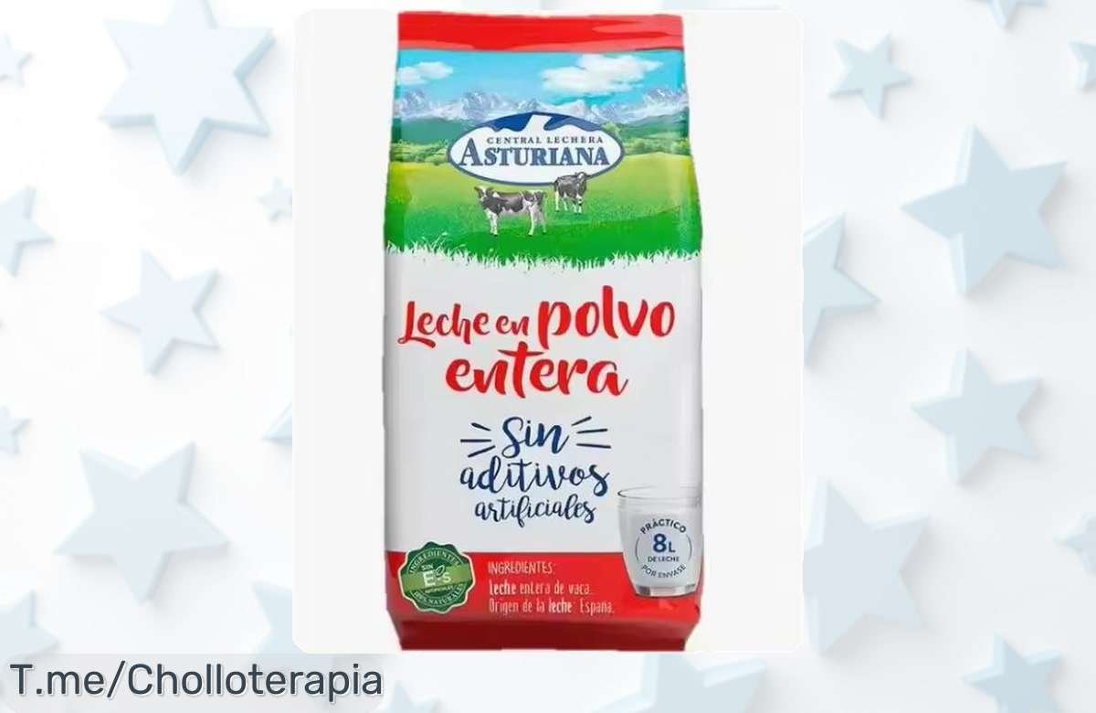Descubre el secreto de la leche con Asturiana Leche en polvo a precio loco, sabor auténtico para tus recetas. ¡Aprovecha este ofertón limitado y compra ya!