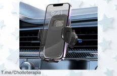 Descubre el soporte móvil YISH para coche con un 40% de descuento, una sujeción 360° única que transformará tu conducción ¡No te quedes sin él, oferta limitada!