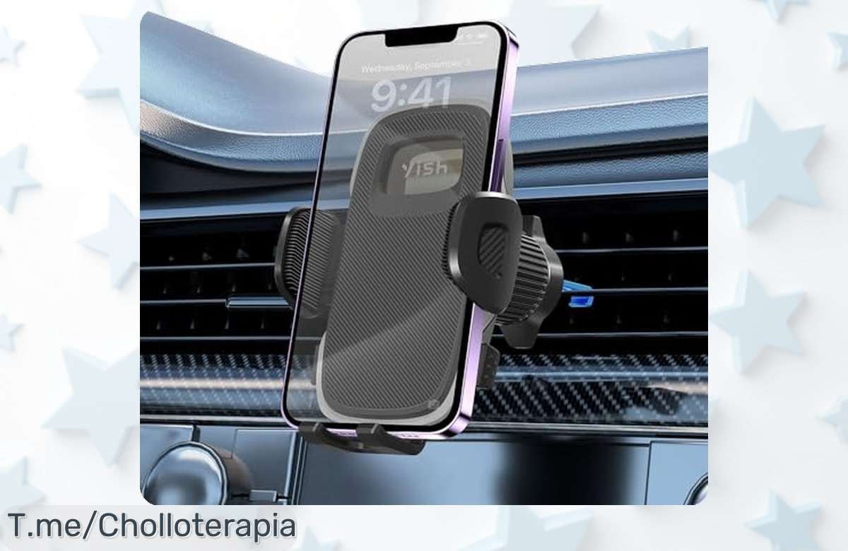 Descubre el soporte móvil YISH para coche con un 40% de descuento, una sujeción 360° única que transformará tu conducción. ¡No te quedes sin él, oferta limitada!