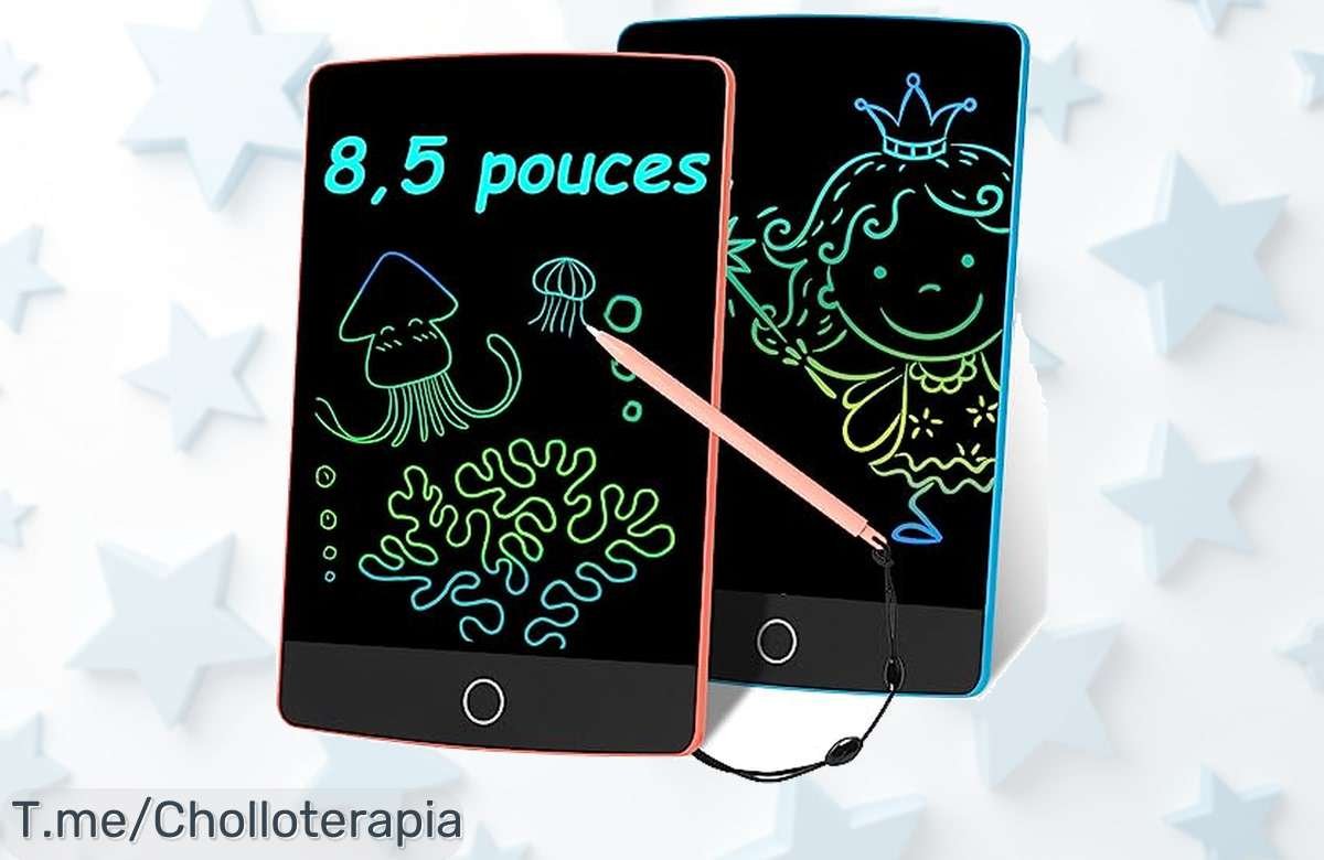Descubre el super chollo: 2 Tablets LCD Coloridas para Niños que cuidan sus ojitos y despiertan su creatividad. ¡Oferta limitada, compra ahora antes de que se acabe!