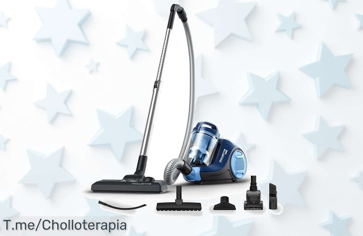 Descubre el super chollo Rowenta Swift Power RO2981, una aspiradora ciclónica con succión increíble y depósito de 1.5 L. ¡Aprovecha este ofertón antes que se agote!