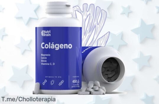 Descubre el super chollo de 450 cápsulas de colágeno hidrolizado con magnesio y vitamina C que transformarán tu salud ¡Stock limitado, actúa ya!