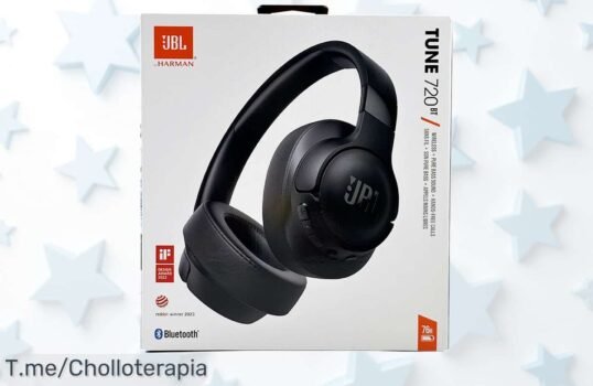Descubre el super chollo de JBL TUNE 720BT y siente los graves puros que vibran en ti Hazte con ellos a precio loco antes de que se acaben, ¡actúa ya!
