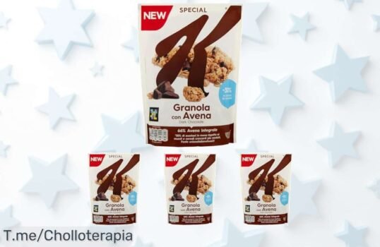 Descubre el super chollo de Kellogg's Special K Granola: ¡4 paquetes irresistibles que llenan tu día de sabor y energía! Aprovecha esta oferta única antes de que se acabe