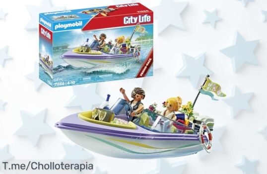 Descubre el super chollo de Playmobil: Luna de miel en barco con figuras personalizables y horas de diversión ¡Aprovecha este ofertón antes que se agote!