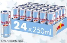 Descubre el super chollo de Red Bull Zero: energía instantánea, mejor concentración y un sabor refrescante ¡No te quedes sin tu pack, disponibilidad limitada!