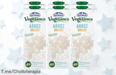 Descubre el super chollo de bebida de arroz sin azúcar, 100% vegetal y deliciosa Dale un capricho saludable a tu paladar con este ofertón limitado ¡Compra ya antes que se acabe!