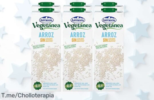 Descubre el super chollo de bebida de arroz sin azúcar, 100% vegetal y deliciosa Dale un capricho saludable a tu paladar con este ofertón limitado ¡Compra ya antes que se acabe!