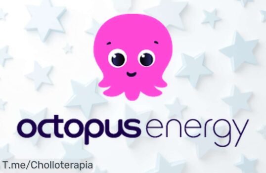 Descubre el super chollo de energía transparente y tarifas justas: ¡50€ para ti al unirte al pulpo más adorable! Oferta limitada, no te lo pierdas