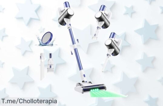 Descubre el super chollo de la aspiradora Ultenic U10Ultra: succión poderosa, luz mágica que revela polvo oculto y filtración increíble ¡Compra ya antes de que se agoten!