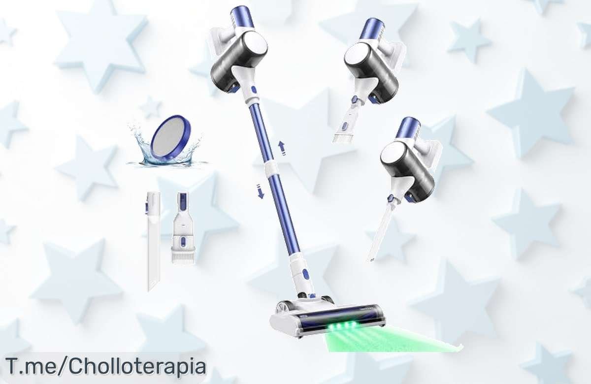 Descubre el super chollo de la aspiradora Ultenic U10Ultra: succión poderosa, luz mágica que revela polvo oculto y filtración increíble. ¡Compra ya antes de que se agoten!
