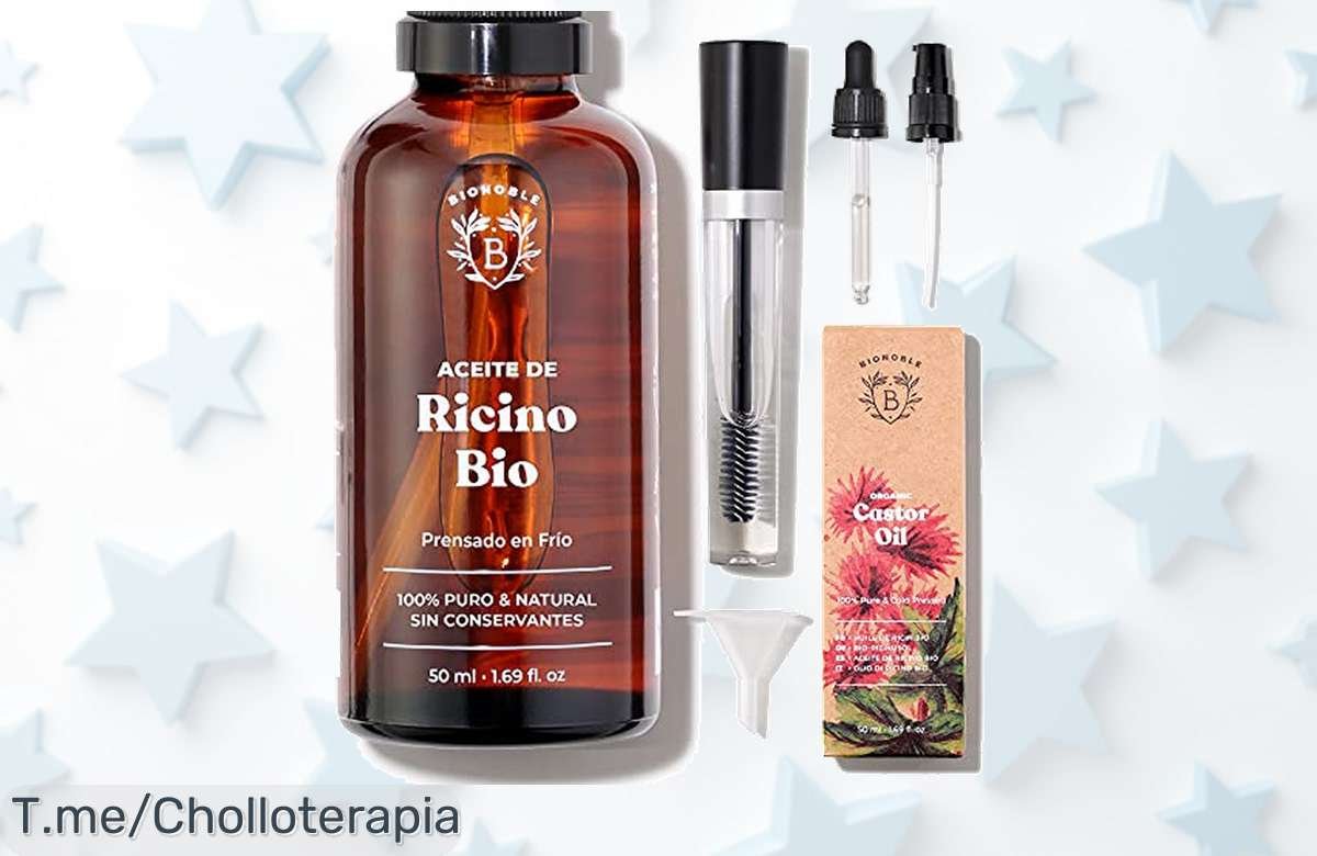 Descubre el súper chollo del Bionoble Aceite de Ricino Orgánico y transforma tu belleza al instante con este ofertón único, compra ahora antes de que se agote esta oportunidad.
